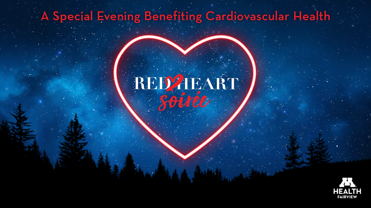 Red Heart Soiree event header